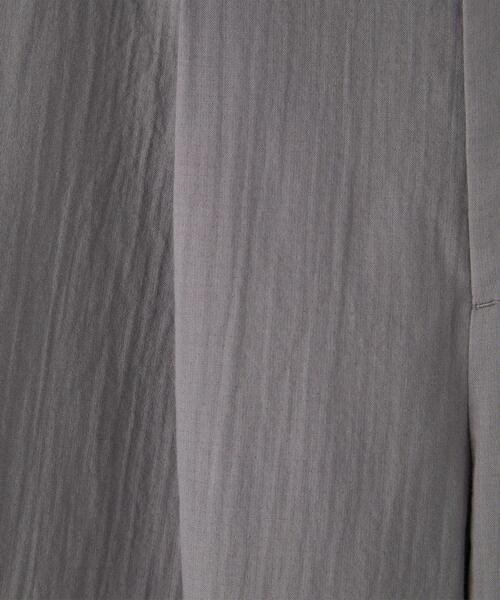 CITEN（シテン）の「＜CITEN（シテン）＞ダブルガーゼ タックワイドパンツ（その他パンツ・レディース・ライトグレー/オフホワイト・M/S）」の16枚目の写真