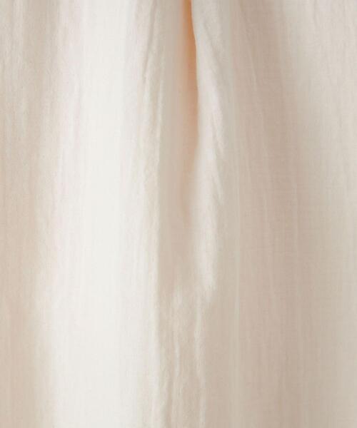 CITEN（シテン）の「＜CITEN（シテン）＞ダブルガーゼ タックワイドパンツ（その他パンツ・レディース・ライトグレー/オフホワイト・M/S）」の17枚目の写真