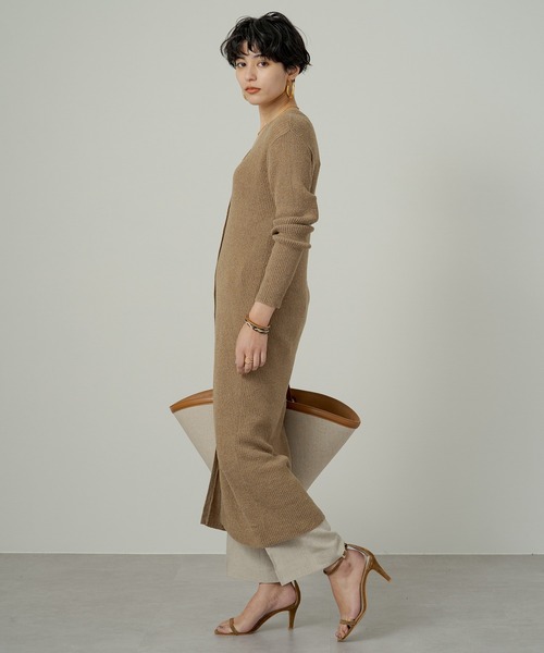 LOUNGEDRESS（ラウンジドレス）の「ブークレ―ロングニットワンピース 