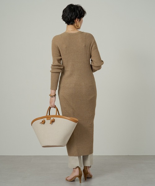 LOUNGEDRESS（ラウンジドレス）の「ブークレ―ロングニットワンピース 