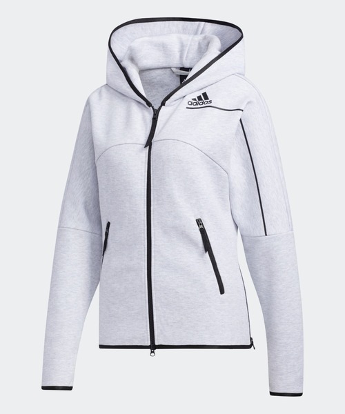 ブランド古着 ジップアップパーカー パーカー Adidas アディダス のファッション通販 Zozoused