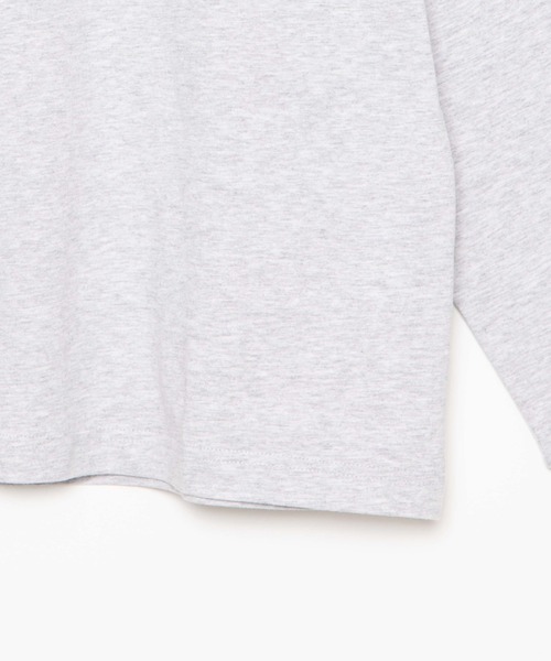 WEGO（ウィゴー）の「WEGO/カレッジプリントロンT（Tシャツ/カットソー・メンズ・ダークグリーン/ネイビー/オートミール/杢グレー・SMALL/MEDIUM/LARGE）」の8枚目の写真