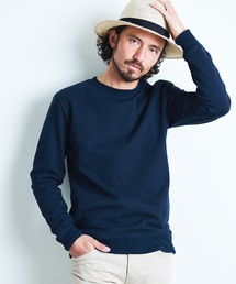 URAKE SIDE PKT PULL OVER L/S:裏毛 サイドポケット プルオーバー ロングスリーブ 22SS