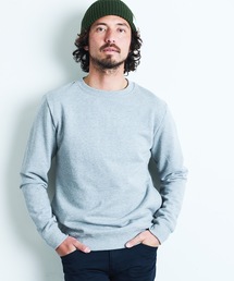 URAKE SIDE PKT PULL OVER L/S:裏毛 サイドポケット プルオーバー ロングスリーブ 22SS