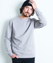 URAKE SIDE PKT PULL OVER L/S:裏毛 サイドポケット プルオーバー ロングスリーブ 22SS