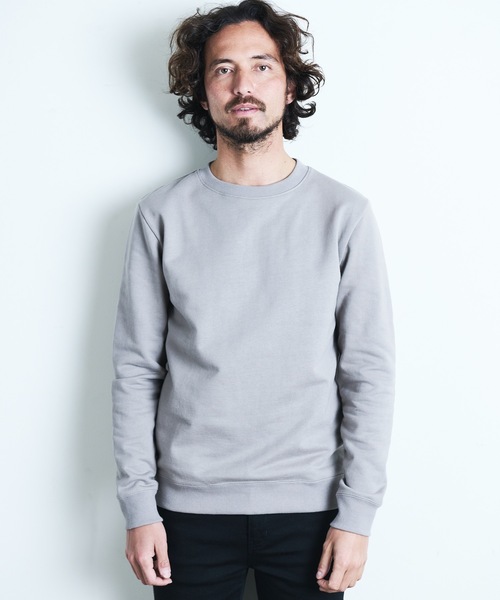 Magine（マージン）の「URAKE SIDE PKT PULL OVER L/S:裏毛 サイドポケット プルオーバー ロングスリーブ 22SS（スウェット・メンズ・グレイッシュベージュ/ネイビー/グレー/ブラック・44/46/48）」の14枚目の写真
