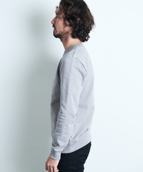 Magine（マージン）の「URAKE SIDE PKT PULL OVER L/S:裏毛 サイドポケット プルオーバー ロングスリーブ 22SS（スウェット・メンズ・グレイッシュベージュ/ネイビー/グレー/ブラック・44/46/48）」の19枚目の写真