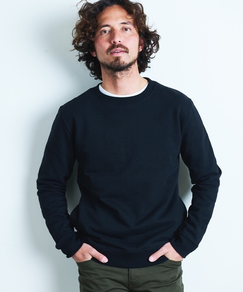 Magine（マージン）の「URAKE SIDE PKT PULL OVER L/S:裏毛 サイドポケット プルオーバー ロングスリーブ 22SS（スウェット・メンズ・グレイッシュベージュ/ネイビー/グレー/ブラック・44/46/48）」の15枚目の写真