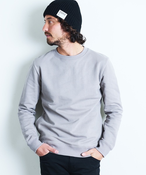 Magine（マージン）の「URAKE SIDE PKT PULL OVER L/S:裏毛 サイドポケット プルオーバー ロングスリーブ 22SS（スウェット・メンズ・グレイッシュベージュ/ネイビー/グレー/ブラック・44/46/48）」の21枚目の写真