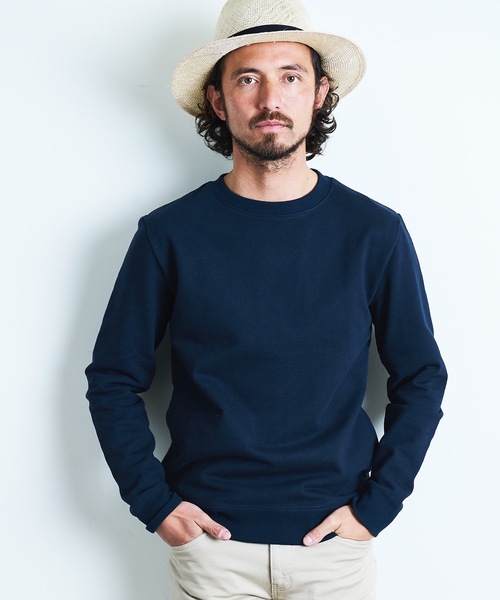 Magine（マージン）の「URAKE SIDE PKT PULL OVER L/S:裏毛 サイドポケット プルオーバー ロングスリーブ 22SS（スウェット・メンズ・グレイッシュベージュ/ネイビー/グレー/ブラック・44/46/48）」の16枚目の写真