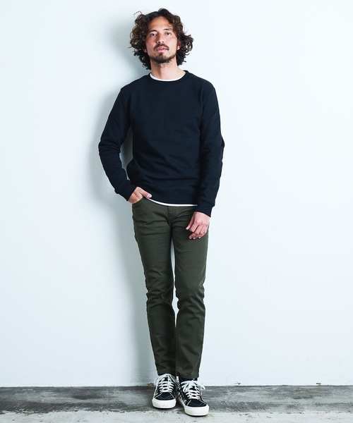 Magine（マージン）の「URAKE SIDE PKT PULL OVER L/S:裏毛 サイドポケット プルオーバー ロングスリーブ 22SS（スウェット・メンズ・グレイッシュベージュ/ネイビー/グレー/ブラック・44/46/48）」の22枚目の写真