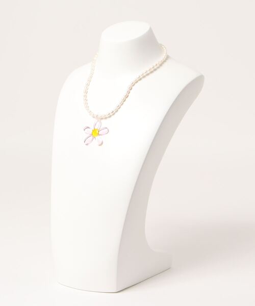 MADEMOISELLE ROPE'（マドモアゼル ロペ）の「【NINFA handmade】アンティークハートネックレス（ネックレス・レディース・その他・FREE）」の2枚目の写真