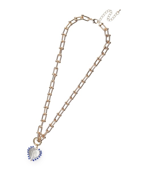 MADEMOISELLE ROPE'（マドモアゼル ロペ）の「【NINFA handmade】アンティークハートネックレス（ネックレス・レディース・その他・FREE）」の3枚目の写真