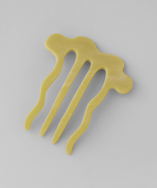 ANEMONE（アネモネ）の「マーブルカラーニュアンスコーム[C]（その他ヘアアクセサリー・レディース・アイボリー/オレンジ/グリーン・FREE）」の9枚目の写真