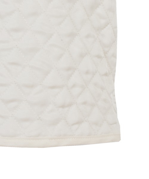 OUTERSUNSET（アウターサンセット）の「quilting jacket（ダウンジャケット/コート・レディース・ホワイト/ブラック・FREE）」の9枚目の写真