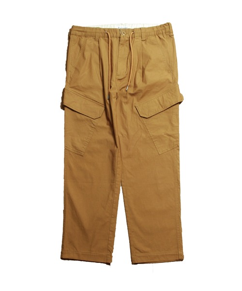 SURREAL(シュルリアル)の「【SURREAL/シュルリアル】STRETCH TWILL ROYAL NAVY ストレッチ素材 テーパードシルエット(カーゴパンツ・メンズ・オリーブ/カーキブラウン/ブラック・MEDIUM/LARGE)」の3枚目の写真