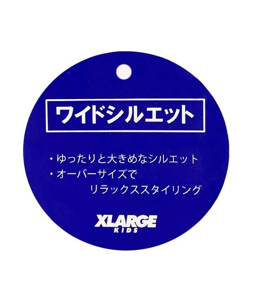 XLARGE KIDS（エクストララージキッズ）の「配色ボックスOGゴリラ5分袖Tシャツ（Tシャツ/カットソー・キッズ・ブラック/ブルー/オフホワイト・110cm/120cm/100cm/140cm/90cm/80ｃｍ/130cm）」の14枚目の写真