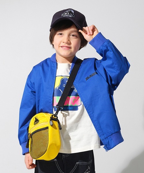XLARGE KIDS（エクストララージキッズ）の「配色ボックスOGゴリラ5分袖Tシャツ（Tシャツ/カットソー・キッズ・ブラック/ブルー/オフホワイト・110cm/120cm/100cm/140cm/90cm/80ｃｍ/130cm）」の17枚目の写真