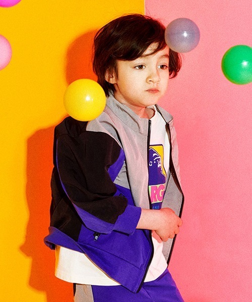 XLARGE KIDS（エクストララージキッズ）の「配色ボックスOGゴリラ5分袖Tシャツ（Tシャツ/カットソー・キッズ・ブラック/ブルー/オフホワイト・110cm/120cm/100cm/140cm/90cm/80ｃｍ/130cm）」の20枚目の写真