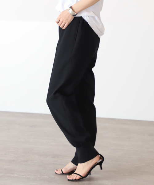 VERMEIL par iena(ヴェルメイユパーイエナ)の「梳毛ライク トラックパンツ◆(その他パンツ・レディース・チャコールグレー/ネイビー・40/38/36)」の16枚目の写真