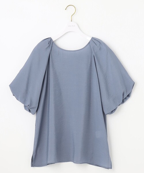 ANY SIS（エニィスィス）の「バルーンタックスリーブ ブラウス（シャツ/ブラウス・レディース・アイボリー系/ダルブルー系/ピンク系・2）」の2枚目の写真