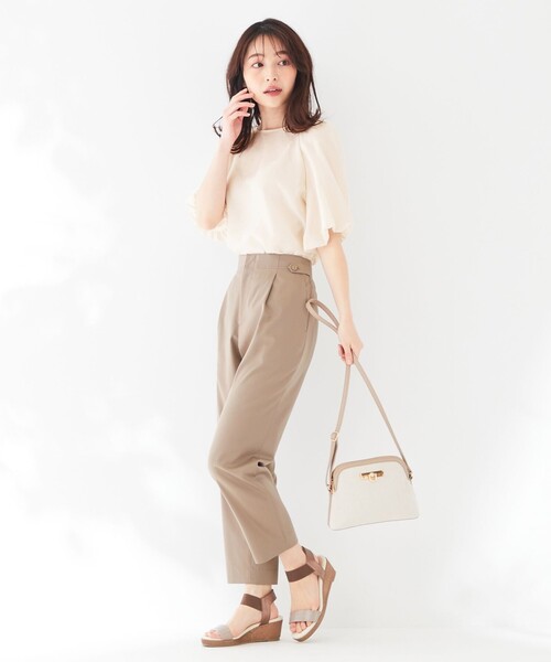 ANY SIS（エニィスィス）の「バルーンタックスリーブ ブラウス（シャツ/ブラウス・レディース・アイボリー系/ダルブルー系/ピンク系・2）」の14枚目の写真