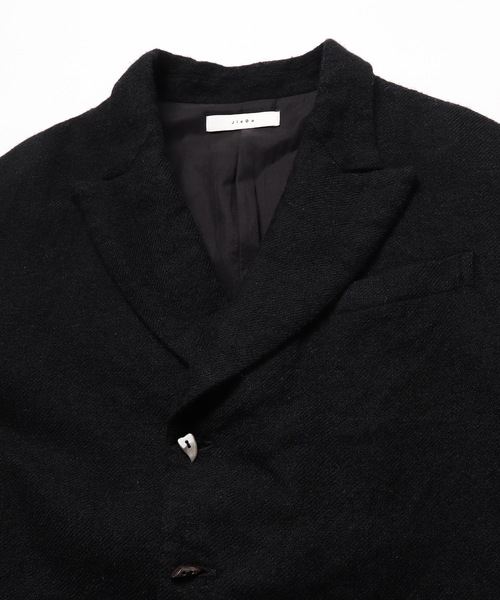 Jieda(ジエダ)の「SHETLAND WOOL JACKET(テーラードジャケット・メンズ・グレー/ブラック・1/2)」の8枚目の写真