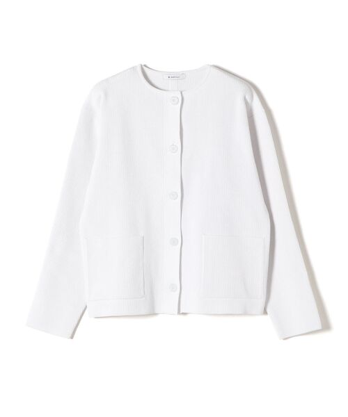 SHIPS Days(シップスデイズ)の「SHIPS Days:クルーネックカーディガン◇(カーディガン/ボレロ・レディース・オフホワイト/グリーン/ネイビー・ONE SIZE)」の20枚目の写真