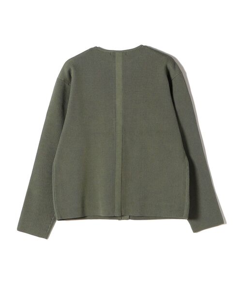 SHIPS Days(シップスデイズ)の「SHIPS Days:クルーネックカーディガン◇(カーディガン/ボレロ・レディース・オフホワイト/グリーン/ネイビー・ONE SIZE)」の21枚目の写真