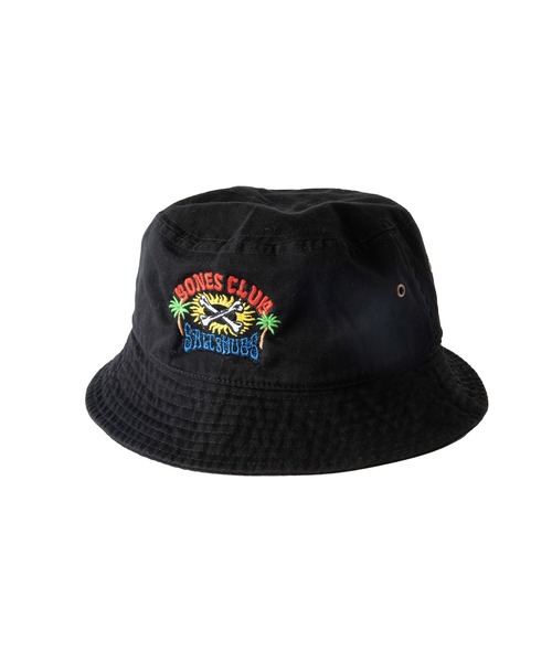 SALT&MUGS(ソルトアンドマグス)の「B.C BUCKET HAT(ハット・メンズ・ブラック/ホワイト/ネイビー・FREE)」の6枚目の写真
