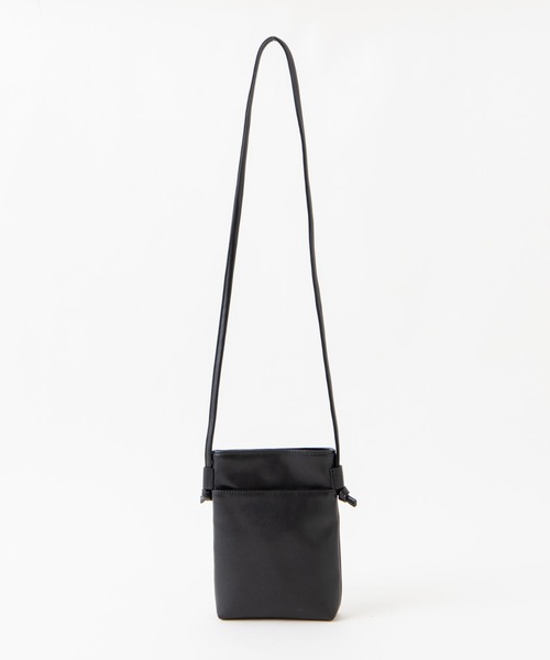 WEGO（ウィゴー）の「WEGO/マルチミニポシェット（ショルダーバッグ・レディース・ブラック/オフホワイト/ライム・FREE）」の14枚目の写真