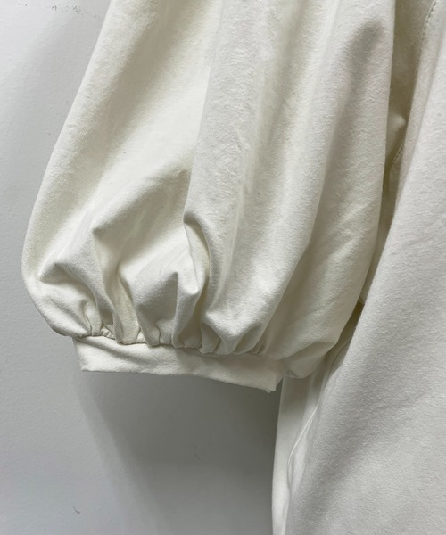 PICCIN（ピッチン）の「バルーンスリーブプルオーバー（Tシャツ/カットソー・レディース・ライトグレー/ブラック/ピンク・M/L）」の15枚目の写真