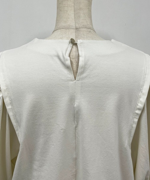 PICCIN（ピッチン）の「バルーンスリーブプルオーバー（Tシャツ/カットソー・レディース・ライトグレー/ブラック/ピンク・M/L）」の12枚目の写真