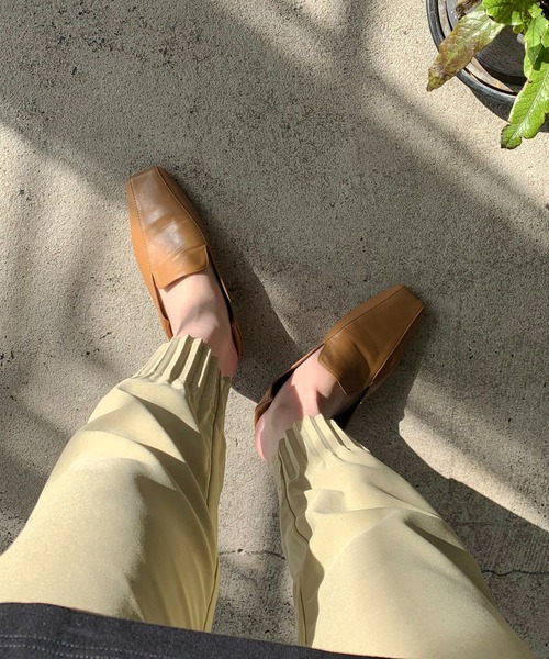 カプリシュレマージュ　ドットフラットシューズ　ブラック　37 CAPRICIEUX LE'MAGE｜【話題の人気シューズが再登場!】ドットフラット