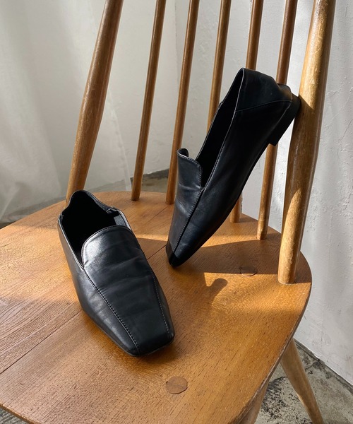 CAPRICIEUX LE'MAGE(カプリシューレマージュ)の「【AgAwd/アガウド】2wayフラットシューズ(その他シューズ・レディース・ブラック/キャメル・38/37)」の11枚目の写真