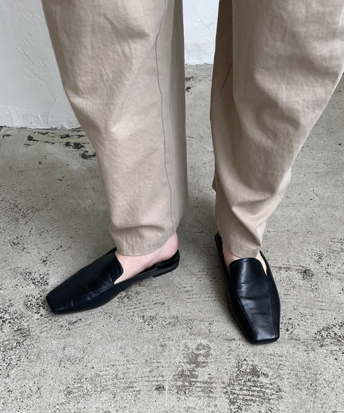 CAPRICIEUX LE'MAGE(カプリシューレマージュ)の「【AgAwd/アガウド】2wayフラットシューズ(その他シューズ・レディース・ブラック/キャメル・38/37)」の9枚目の写真