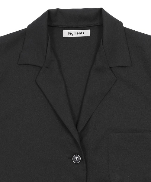 Figments(フィグメンツ)の「クロップドテーラードジャケット(テーラードジャケット・レディース・ブラック/ベージュ・FREE)」の13枚目の写真