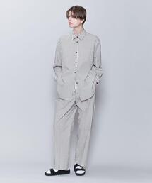 6 | ＜6(ROKU)＞STRIPE SHIRT/シャツ(シャツ/ブラウス)