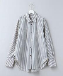 ＜6(ROKU)＞SUKE STRIPE SHIRT/シャツ 6（ロク）の「＜6(ROKU)＞SUKE STRIPE SHIRT/シャツ ◇（シャツ