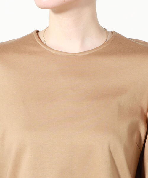NOLLEY’S(ノーリーズ)の「ポンチ肩タックプルオーバーカットソー(Tシャツ/カットソー・レディース・ブラック/オフホワイト/キャメル・38)」の18枚目の写真