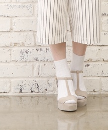 Chico | Tストラップウェッジサンダル(サンダル)