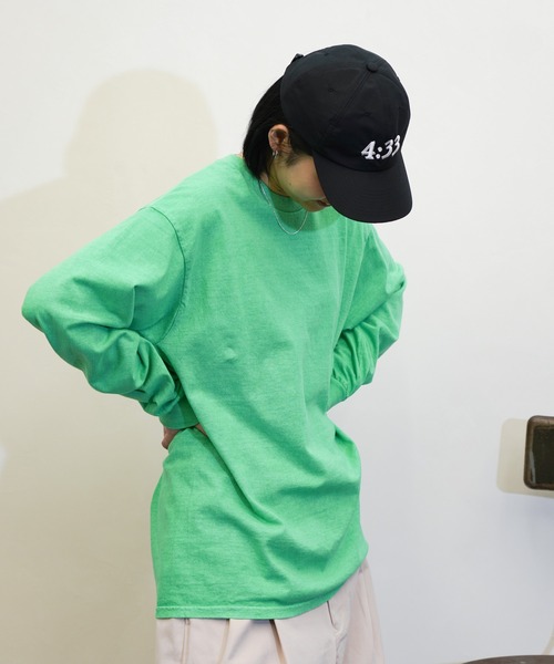 TOWNCRAFT / タウンクラフト PIGMENT LS TEE ヴィンテージ加工 長袖T