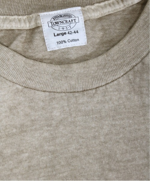 TOWNCRAFT（タウンクラフト）の「TOWNCRAFT / タウンクラフト PIGMENT LS TEE ヴィンテージ加工 長袖Tシャツ オーバーサイズ ロンT（Tシャツ/カットソー・メンズ・ベージュ/スモークピンク/ブルーグレー/グリーン/ネイビー/パープル/ブラック・LARGE/X-LARGE/MEDIUM/XX-LARGE）」の9枚目の写真
