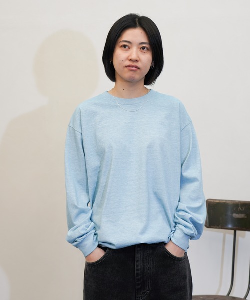 TOWNCRAFT / タウンクラフト PIGMENT LS TEE ヴィンテージ加工 長袖T