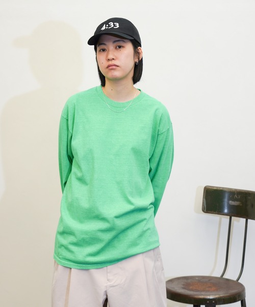 TOWNCRAFT / タウンクラフト PIGMENT LS TEE ヴィンテージ加工 長袖T