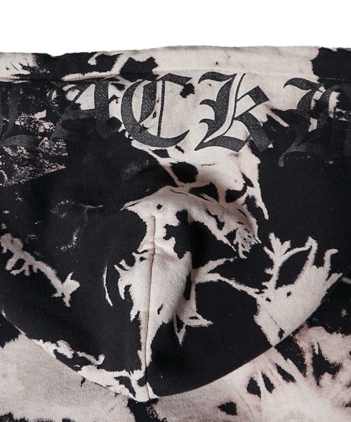 BLACK by VANQUISH(ブラックバイバンキッシュ)の「タイダイZIPパーカー(パーカー・メンズ・ブラック・M/L/XL)」の9枚目の写真