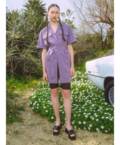 EMODA（エモダ）の「フィットハーフパギンス（レギンス/スパッツ・レディース・ブラック/ブラウン・FREE）」の11枚目の写真