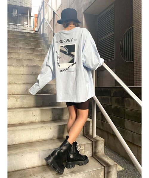 EMODA（エモダ）の「フィットハーフパギンス（レギンス/スパッツ・レディース・ブラック/ブラウン・FREE）」の18枚目の写真