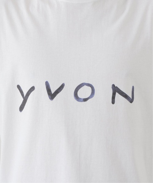 417 EDIFICE(フォーワンセブンエディフィス)の「【YVON LAMBERT / イヴォン ランベール】 T-shirt(Tシャツ/カットソー・メンズ・ホワイト・LARGE/X-LARGE)」の4枚目の写真