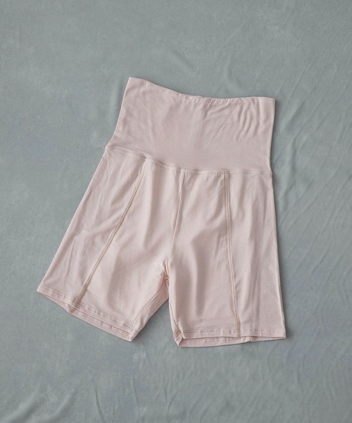 A part by(アパートバイ)の「underwear_防水布付き サニタリーサポートスパッツ 271929(その他アンダーウェア/インナー・レディース・ピンク系その他/ブラック・FREE)」の6枚目の写真